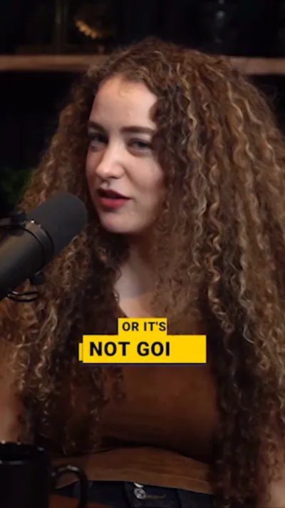 Animated captions on a vertical video